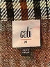 CAbi Plaid Brown Burgundy Blazer Size M - photo 6