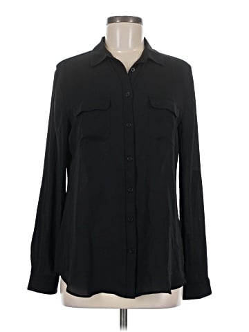 Ann Taylor LOFT Long Sleeve Blouse (view 1)