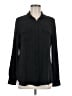 Ann Taylor LOFT 100% Polyester Black Long Sleeve Blouse Size M - photo 1