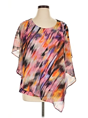 Studio Works Short Sleeve Blouse (view 1)