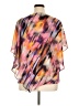 Studio Works 100% Polyester Orange Short Sleeve Blouse Size 1X - photo 2