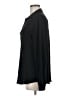 Ann Taylor LOFT 100% Polyester Black Long Sleeve Blouse Size M - photo 5