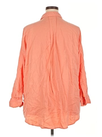 Velvet Heart 3/4 Sleeve Button-Down Shirt (view 2)