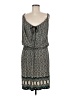 Max Studio Print Gray Casual Dress Size M - photo 1