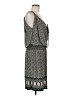 Max Studio Print Gray Casual Dress Size M - photo 4