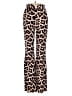H&M Animal Print Brown Casual Pants Size XS - photo 2