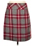 Eddie Bauer Plaid Gray Wool Skirt Size 2 - photo 2