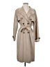 Zara 100% Polyester Tan Trenchcoat Size S - photo 1