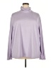 Stretch is Comfort Purple Long Sleeve Turtleneck Size 2X - photo 1