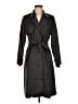 T Tahari Gray Trenchcoat Size M - photo 1