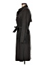 T Tahari Gray Trenchcoat Size M - photo 5