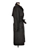 T Tahari Gray Trenchcoat Size M - photo 4