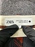 Zara Argyle Red Casual Pants Size M - photo 4
