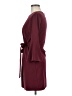 Lulus Solid Burgundy Casual Dress Size M - photo 5