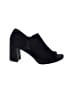 Eileen Fisher 100% Leather Black Heels Size 6 1/2 - photo 1
