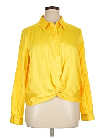 INC International Concepts Long Sleeve Blouse (view 1)
