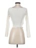 Express Ivory Long Sleeve Top Size XS - photo 2