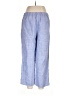 Chico's 100% Linen Blue Casual Pants Size M - photo 2
