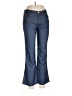 Bubblegum Tweed Blue Jeans Size 11 - 12 - photo 1