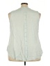 Torrid 100% Rayon Green Sleeveless Blouse Size 3X Plus (3) - photo 2