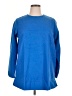 Woman Within Blue Pullover Sweater Size 14 (M) - photo 1