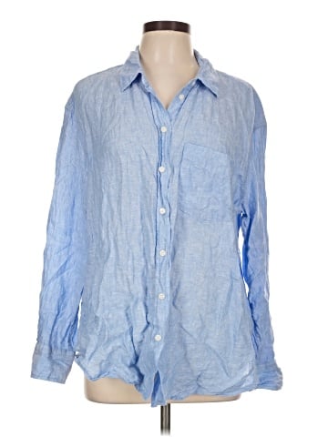 Gap Long Sleeve Button-Down Shirt (view 1)