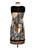 Muse Animal Print Brown Cocktail Dress Size 8 - photo 2
