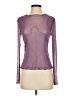 AvidLove Purple Long Sleeve Top Size S - photo 1