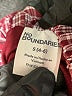 No Boundaries Checkered-gingham Burgundy Casual Skirt Size 4 - 6 - photo 4