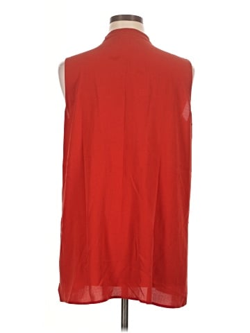 Eileen Fisher Sleeveless Button-Down Shirt (view 2)