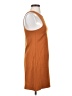 Leith Solid Orange Casual Dress Size S - photo 4