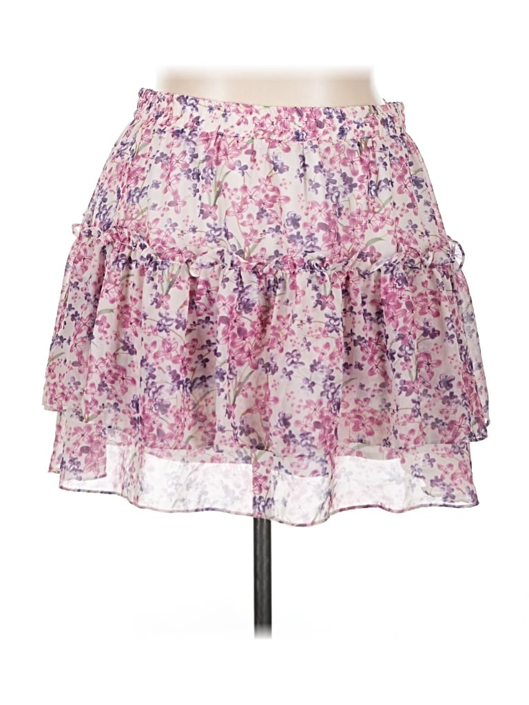Pre-owned Allegra K Casual Skirt In Pink