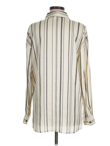 Karl Lagerfeld Paris Long Sleeve Button-Down Shirt (view 2)