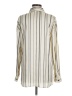 Karl Lagerfeld Paris Stripes Ivory Long Sleeve Button-Down Shirt Size M - photo 2