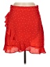 Assorted Brands 100% Polyester Polka Dots Red Casual Skirt Size M - photo 1