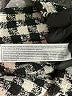 Calliope Houndstooth Gray Formal Skirt Size L - photo 5