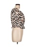 J.Crew 100% Cotton Brown Short Sleeve Top Size L - photo 4