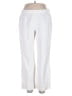 Kasper White Linen Pants Size 14 - photo 1