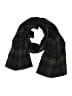 J.Crew Plaid Black Blue Scarf One size - photo 1