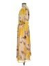 Halogen Yellow Casual Dress Size S - photo 5