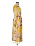 Halogen Yellow Casual Dress Size S - photo 4
