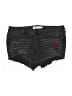 Torrid Hearts Black Denim Shorts Size 12 Plus - photo 1