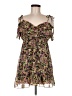Twenty One 100% Polyester Floral Black Cocktail Dress Size M - photo 1