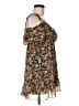 Twenty One 100% Polyester Floral Black Cocktail Dress Size M - photo 4