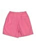 Woolrich 100% Cotton Solid Pink Shorts Size 8 - photo 2