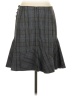 Banana Republic Plaid Multi Color Gray Formal Skirt Size 4 - photo 2