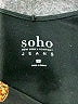 Soho 100% Cotton Black Short Sleeve Blouse Size M - photo 7