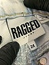 Ragged Color Block Blue Jeans Size 24 waist - photo 7