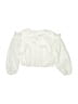 Zara Ivory Long Sleeve Blouse Size 6 - 7 - photo 1