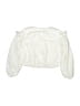 Zara Ivory Long Sleeve Blouse Size 6 - 7 - photo 2